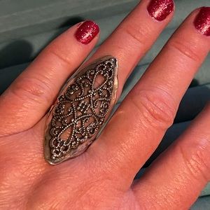 Lace Knuckle Ring Sz7